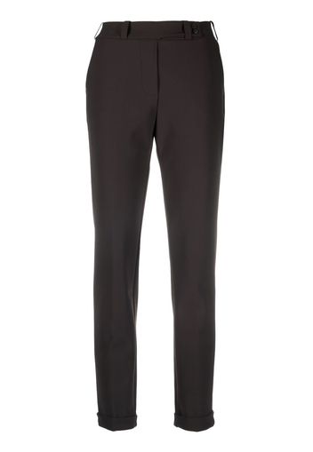 CHIARA BONI La Petite Robe turned-up tailored trousers - Marrone