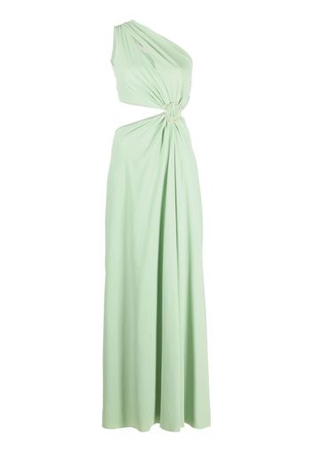 CHIARA BONI La Petite Robe one-shoulder maxi dress - Verde