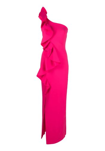 CHIARA BONI La Petite Robe Pervinca ruffle-detail dress - Rosa
