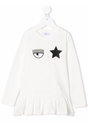 Chiara Ferragni Kids T-shirt MONNALISA x Chiara Ferragni - Bianco