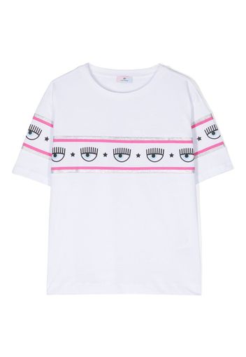 Chiara Ferragni Kids logo-print T-shirt - Bianco