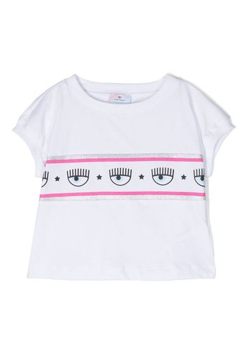 Chiara Ferragni Kids logo-print T-shirt - Bianco