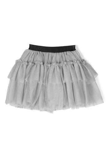 Chiara Ferragni Kids Gonna con stampa - Grigio