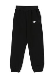 Chiara Ferragni Kids logo-print track pants - Nero