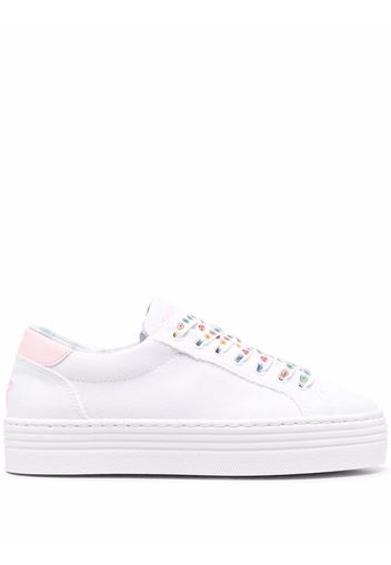 Chiara Ferragni Eyestar motif platform sneakers - Bianco