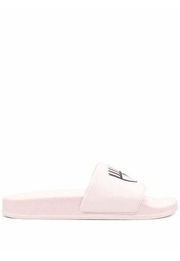 Chiara Ferragni Sandali slides Flirting con stampa - 012 PINK