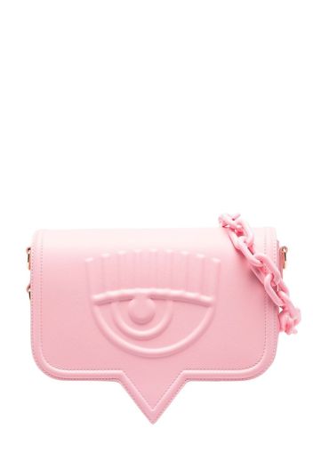 Chiara Ferragni logo-embossed shoulder bag - Rosa