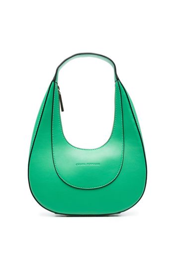 Chiara Ferragni logo-plaque shoulder bag - Verde