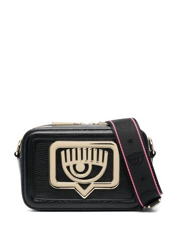 Chiara Ferragni Eyelike-motif shoulder bag - Nero