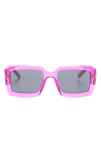 Chiara Ferragni Eyelike-motif square-lenses sunglasses - Rosa