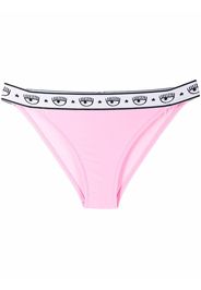 Chiara Ferragni Logomania band bikini bottoms - Rosa