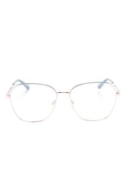 Chiara Ferragni square-frame glitter glasses - Oro