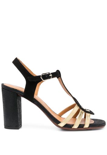Chie Mihara 90mm open-toe heeled sandals - Nero