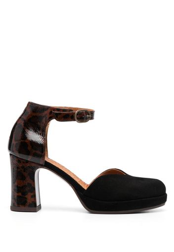 Chie Mihara Damaho 90mm leopard-print pumps - Nero