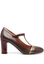 Chie Mihara Mary Jane side-buckle pumps - Marrone