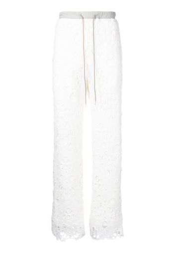 Children Of The Discordance Spider Layer trousers - Bianco