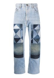 Children Of The Discordance Jeans NY Old Patch - Blu