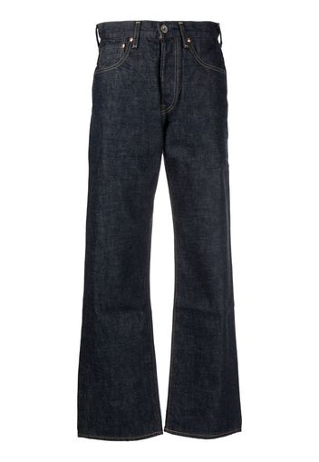 Chimala high-waisted wide-leg jeans - Blu