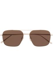 Chimi tilted square-frame sunglasses - Oro