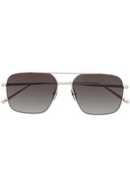 Chimi tilted square-frame sunglasses - Argento