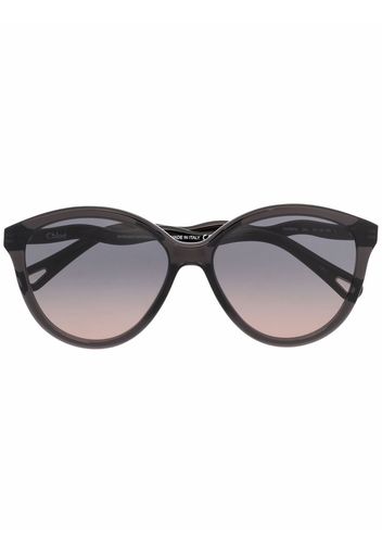 Chloé Eyewear cat-eye gradient sunglasses - Grigio