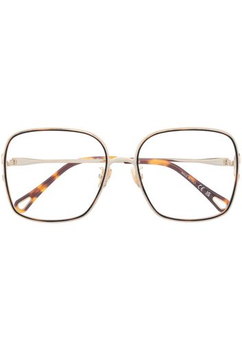 Chloé Eyewear Occhiali oversize - Toni neutri