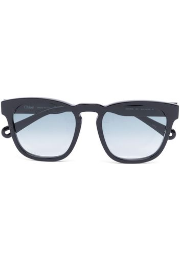 Chloé Eyewear Xena round-frame sunglasses - Nero