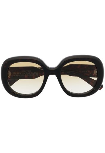 Chloé Eyewear oversized-frame sunglasses - Marrone