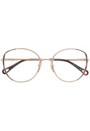 Chloé Eyewear Occhiali tondi - Oro