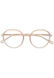 Chloé Eyewear Occhiali oversize - Oro