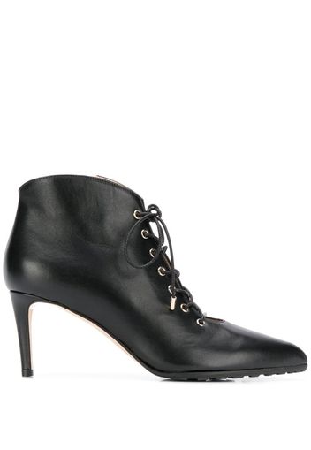 Priyanka lace-up ankle boots