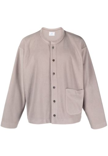 Chloe Nardin button-up fleece cardigan - Toni neutri