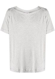 Chloe Nardin boat-neck cotton T-shirt - Grigio
