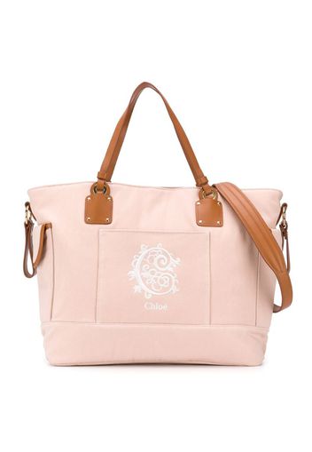 branded shoulder bag