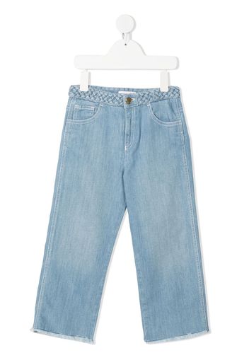 Chloé Kids Jeans dritti - Blu