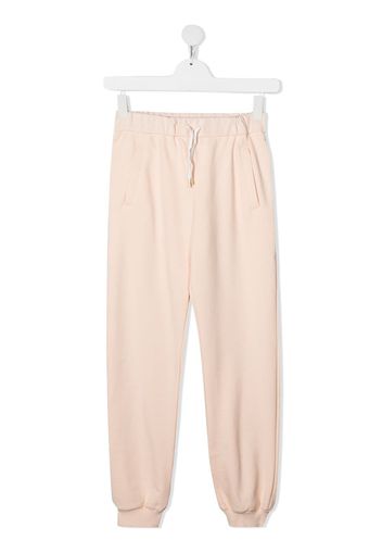 Chloé Kids TEEN drawstring-waist joggers - Rosa