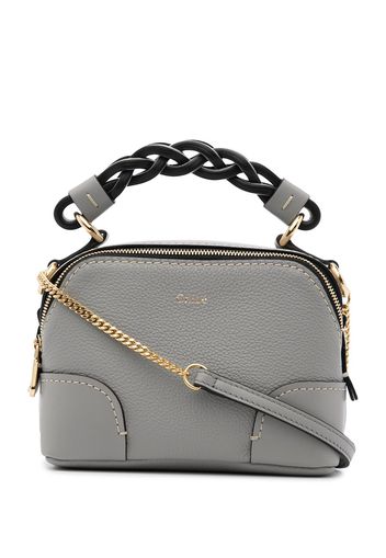 Chloé mini Daria crossbody bag - Grigio