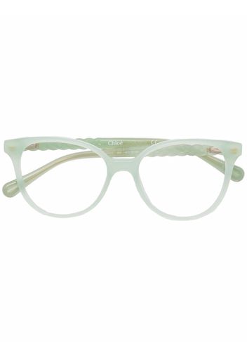 Chloé Kids Occhiali cat-eye - Verde