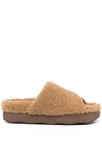 Chloé Slippers - Marrone