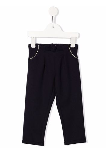 Chloé Kids baby straight-leg trousers - Blu