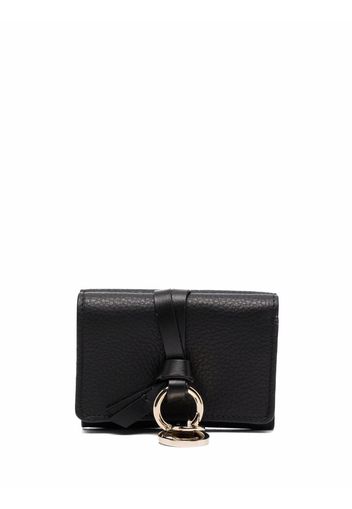 Chloé Portafoglio tri-fold mini - Nero