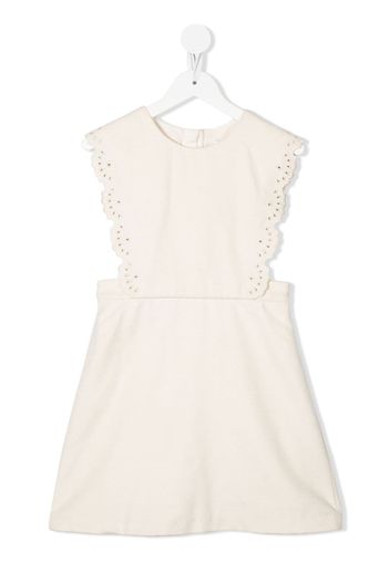 Chloé Kids Abito smanicato - Bianco