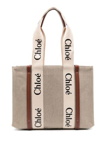 Chloé Borsa tote con manico - Toni neutri