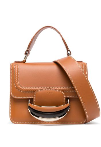 Chloé small Kattie tote bag - Marrone