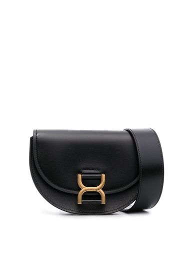 Chloé mini Marcie leather shoulder bag - Nero