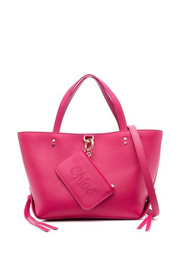 Chloé small Sense East-West tote bag - Rosa