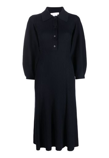 Chloé Abito midi in stile polo - Blu