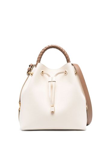 Chloé Marcie leather bucket bag - Toni neutri