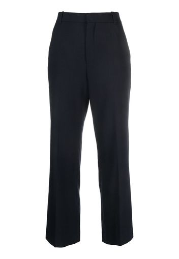 Chloé cropped tailored trousers - Blu