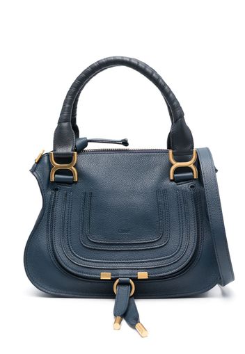 Chloé Marcie Double Carry tote bag - Blu